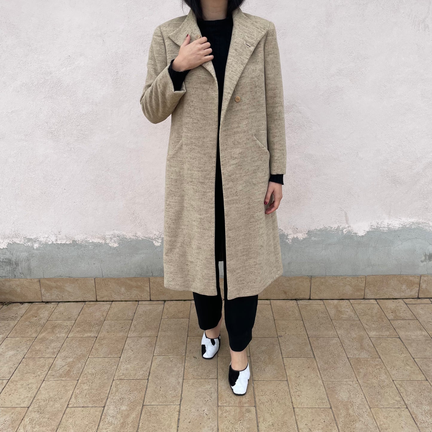 Cappotto melange Valentino