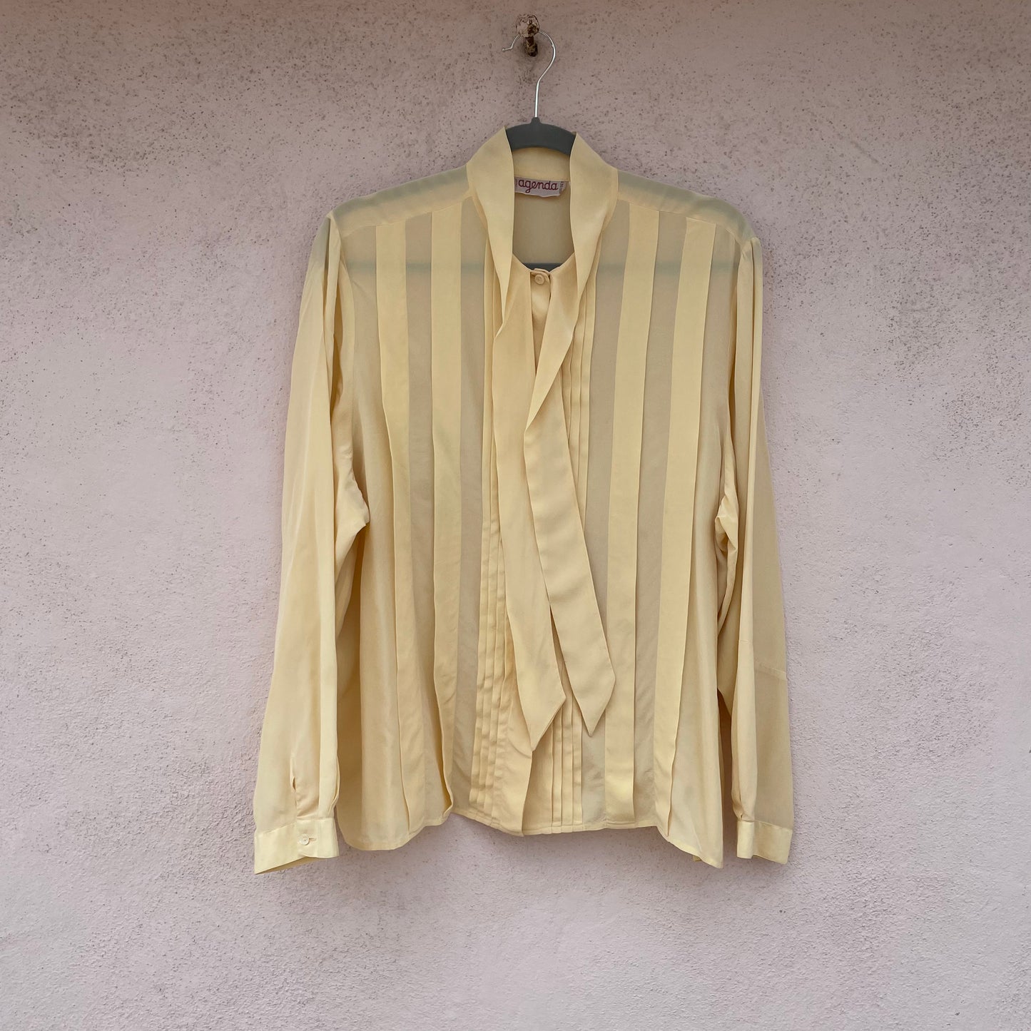 Camicia seta crema