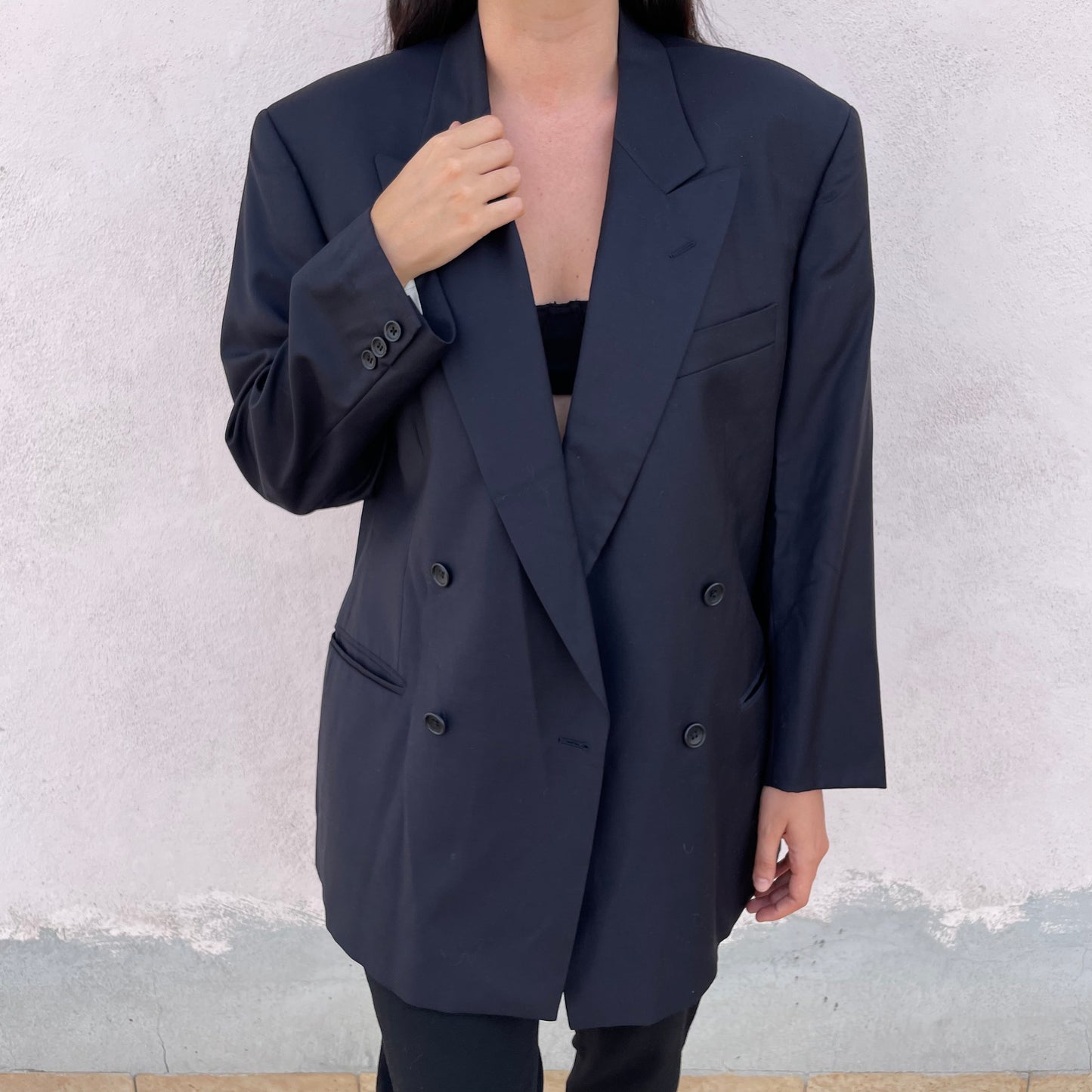 Blazer doppiopetto blu