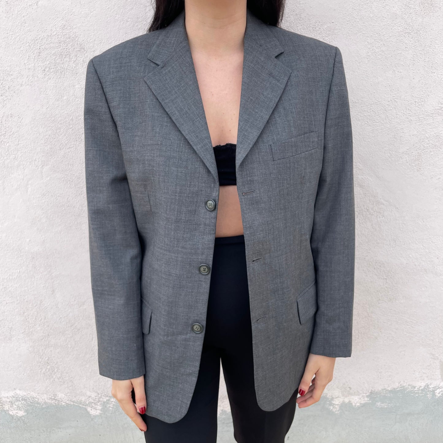 Blazer grigio Marzotto