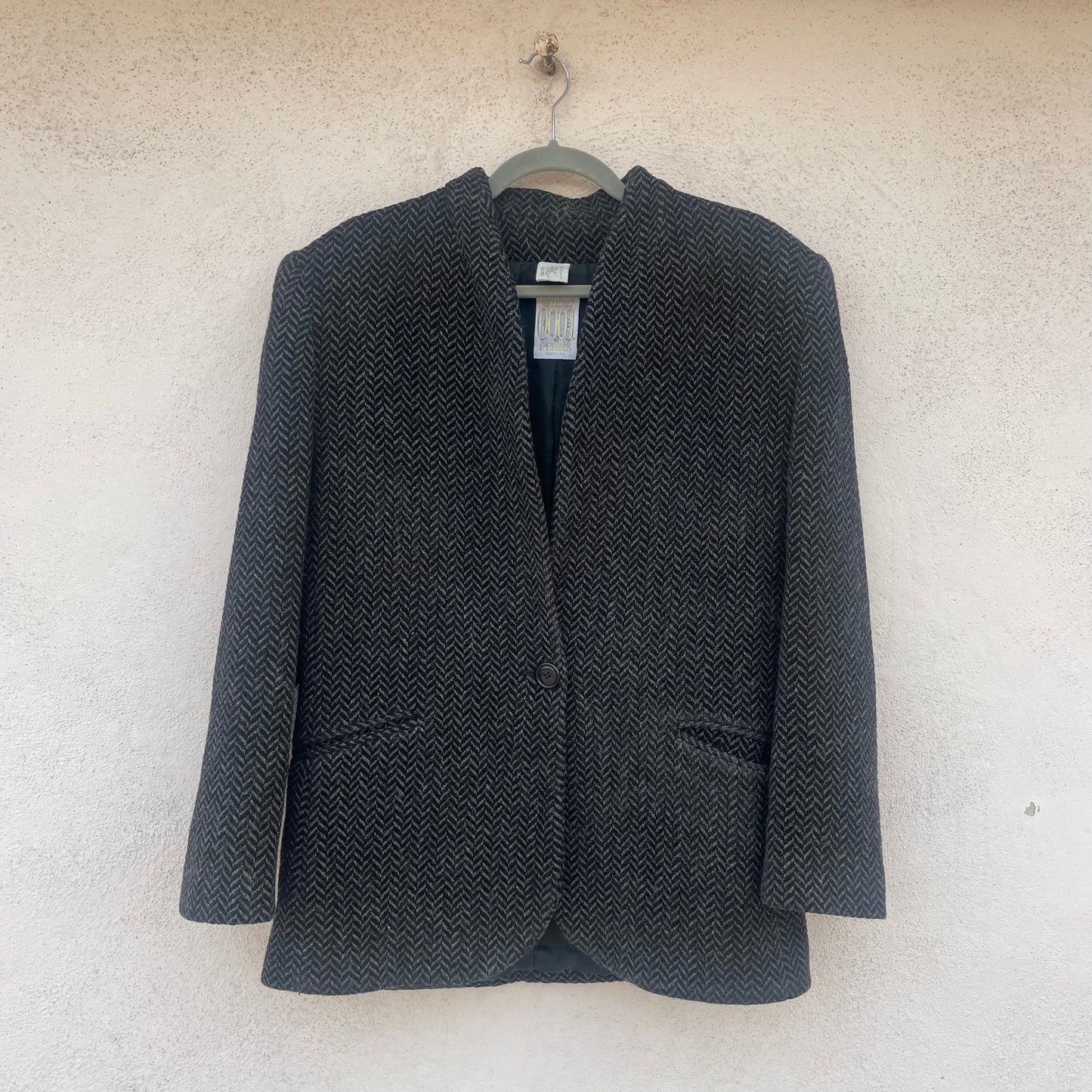 Blazer grigio herringbone Ferré