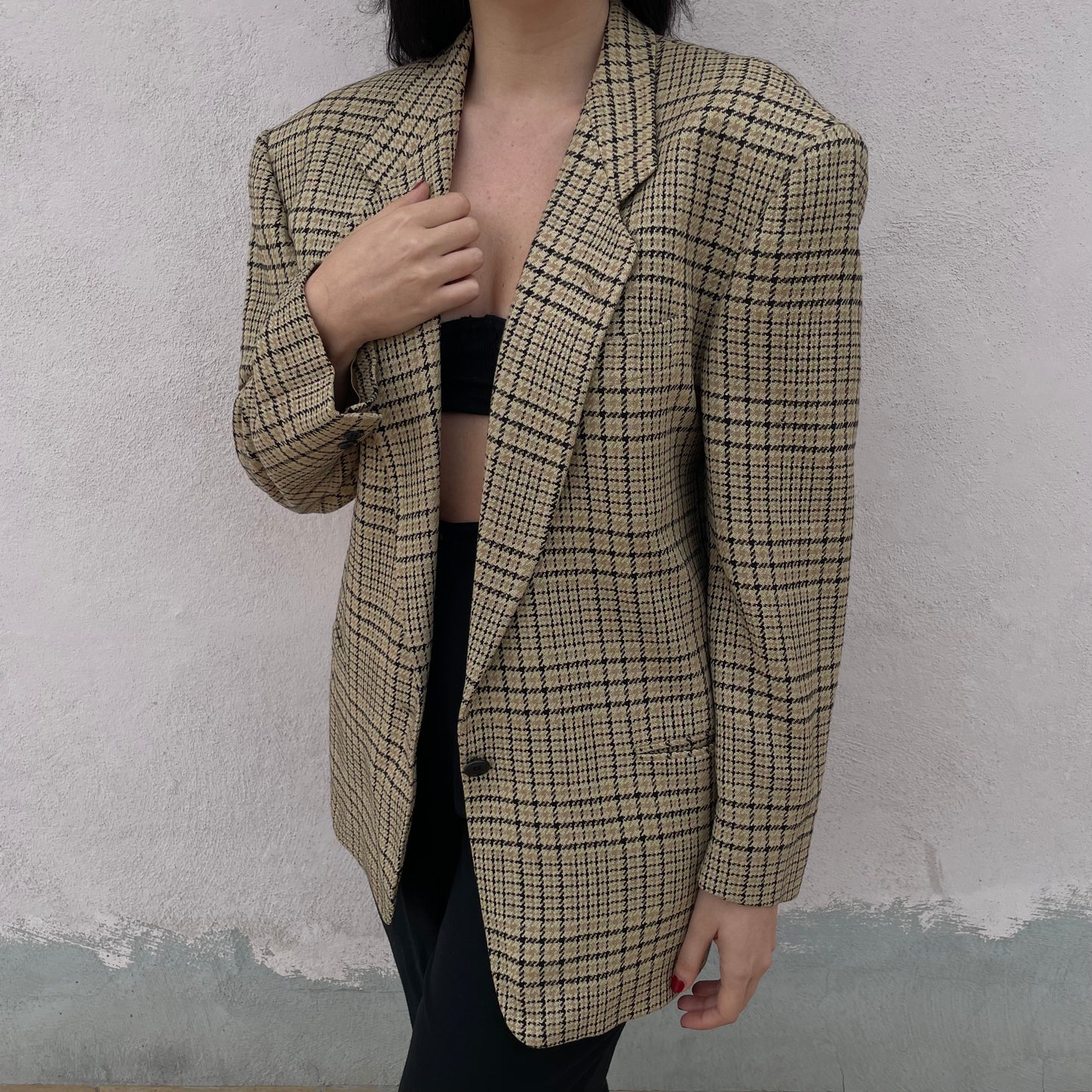 Blazer lana e seta Genny