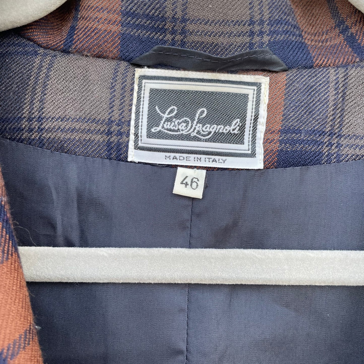 Blazer tartan Luisa Spagnoli