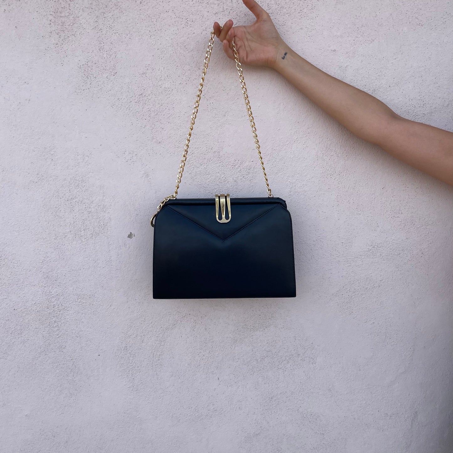 Borsa blu Luisa Spagnoli