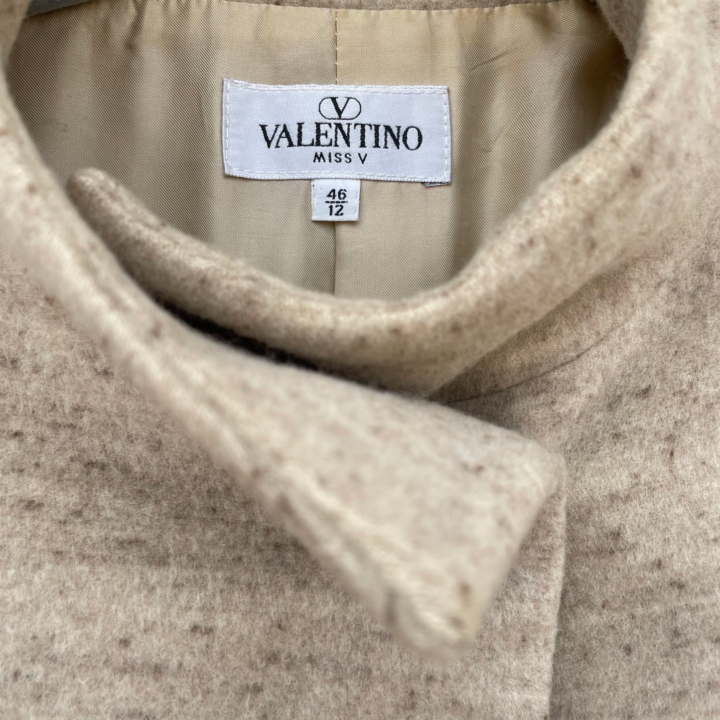 Cappotto melange Valentino