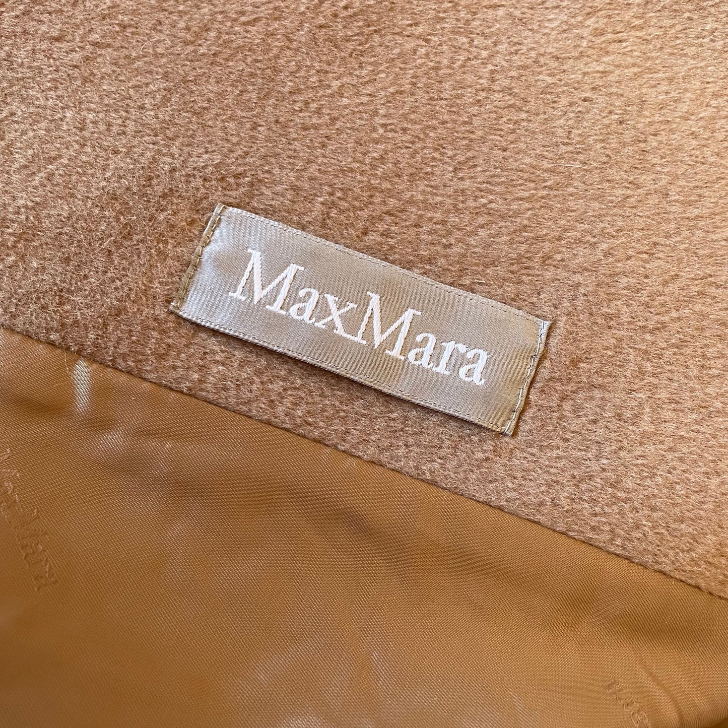 Cappotto cammello Max Mara