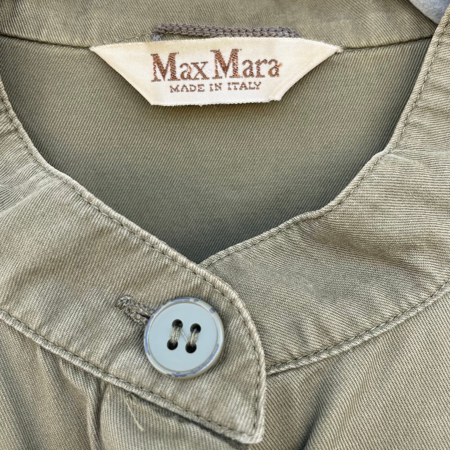 Camicia verde oliva Max Mara