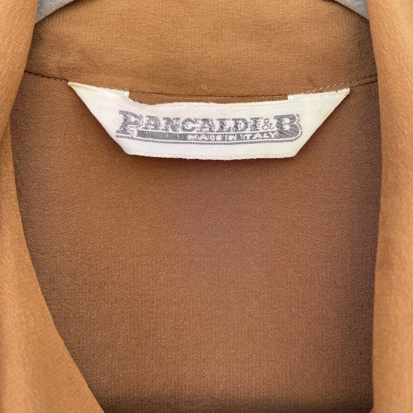 Camicia caramello Pancaldi