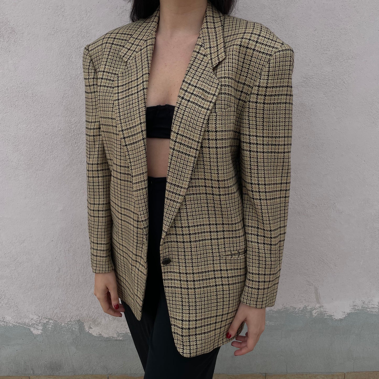 Blazer lana e seta Genny