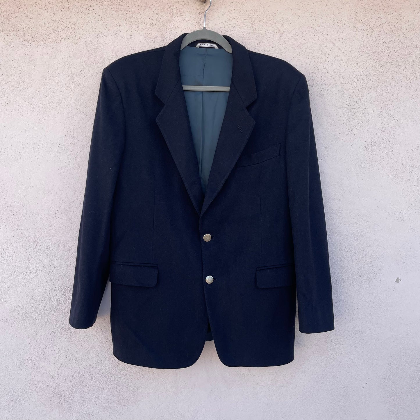 Blazer blu notte cashmere