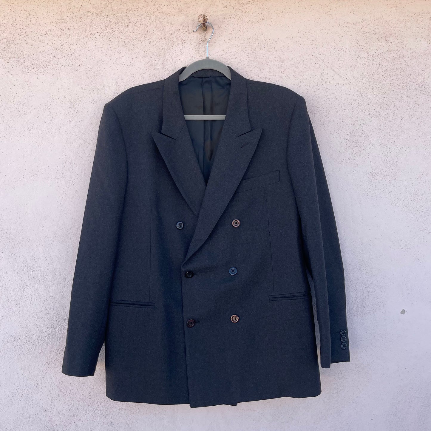 Blazer doppiopetto grigio