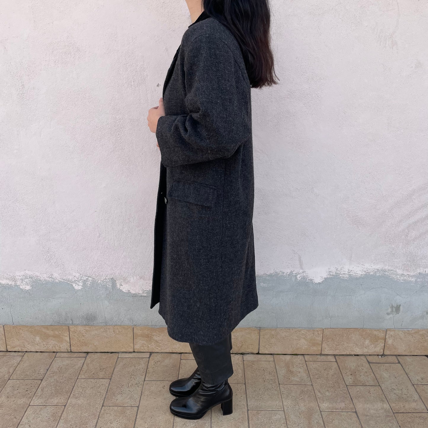 Cappotto doppiopetto Pennyblack