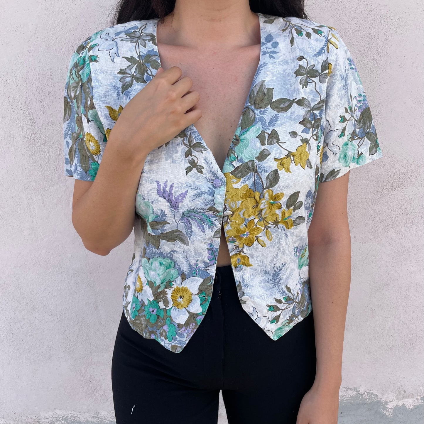 Camicia fiori