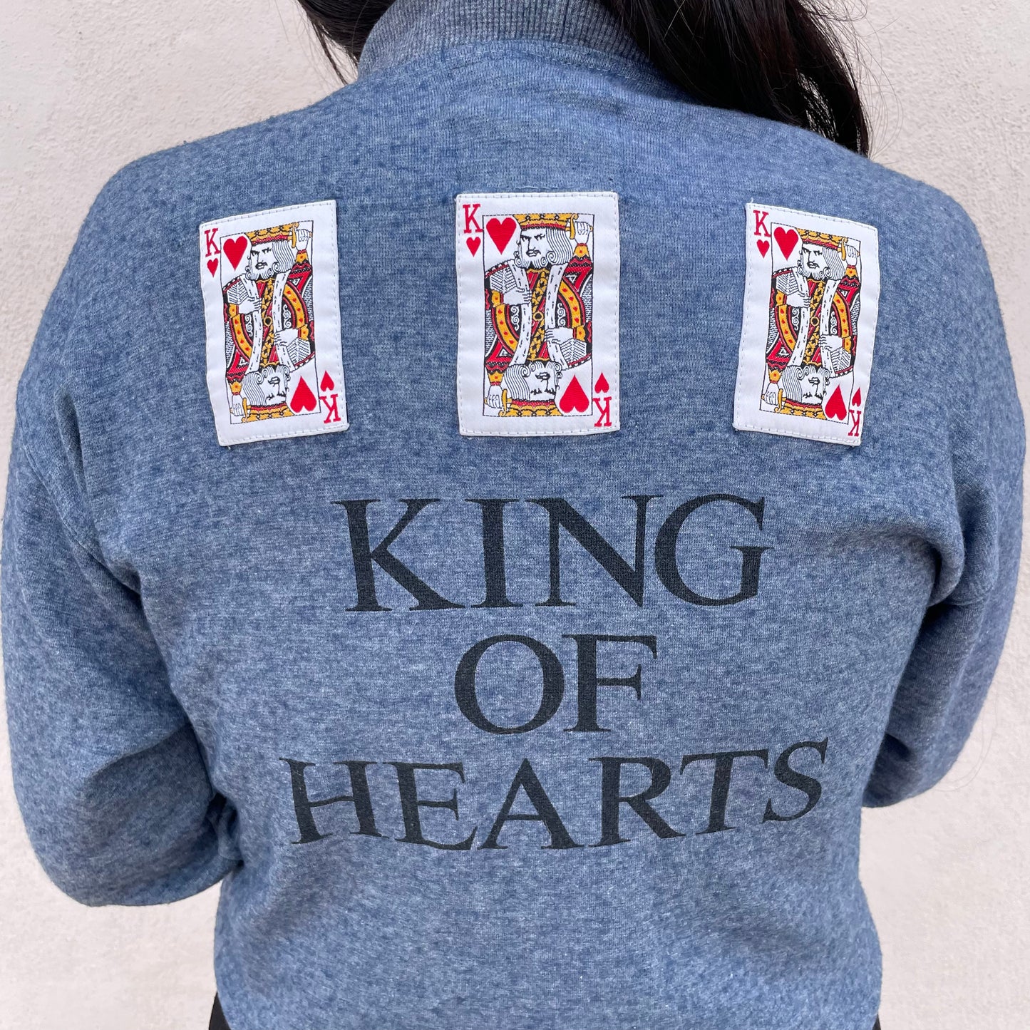 Cardigan Moschino King of Hearts