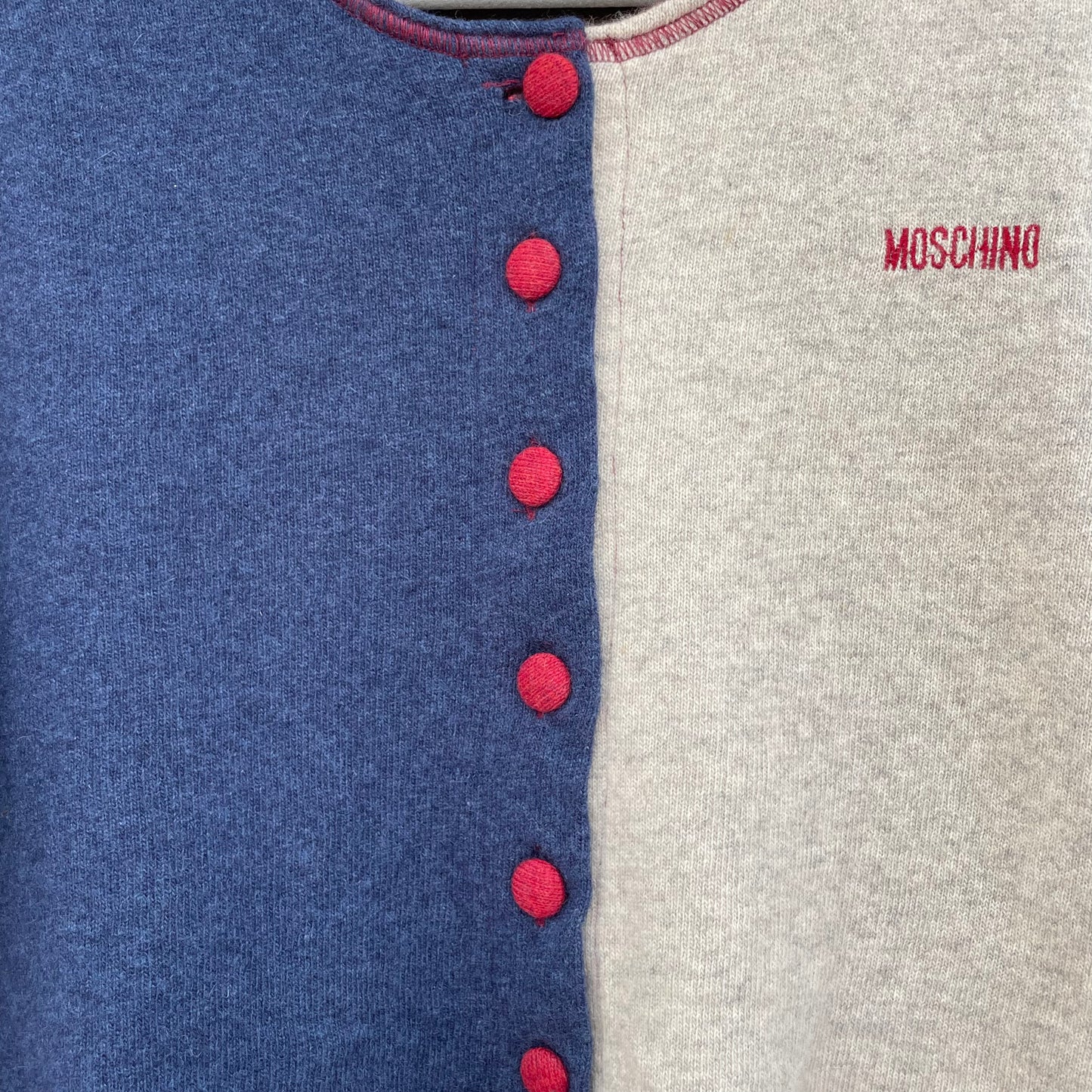 Cardigan cropped Moschino