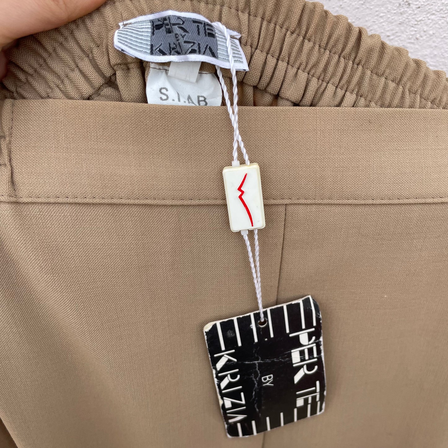 Pantaloni Krizia beige