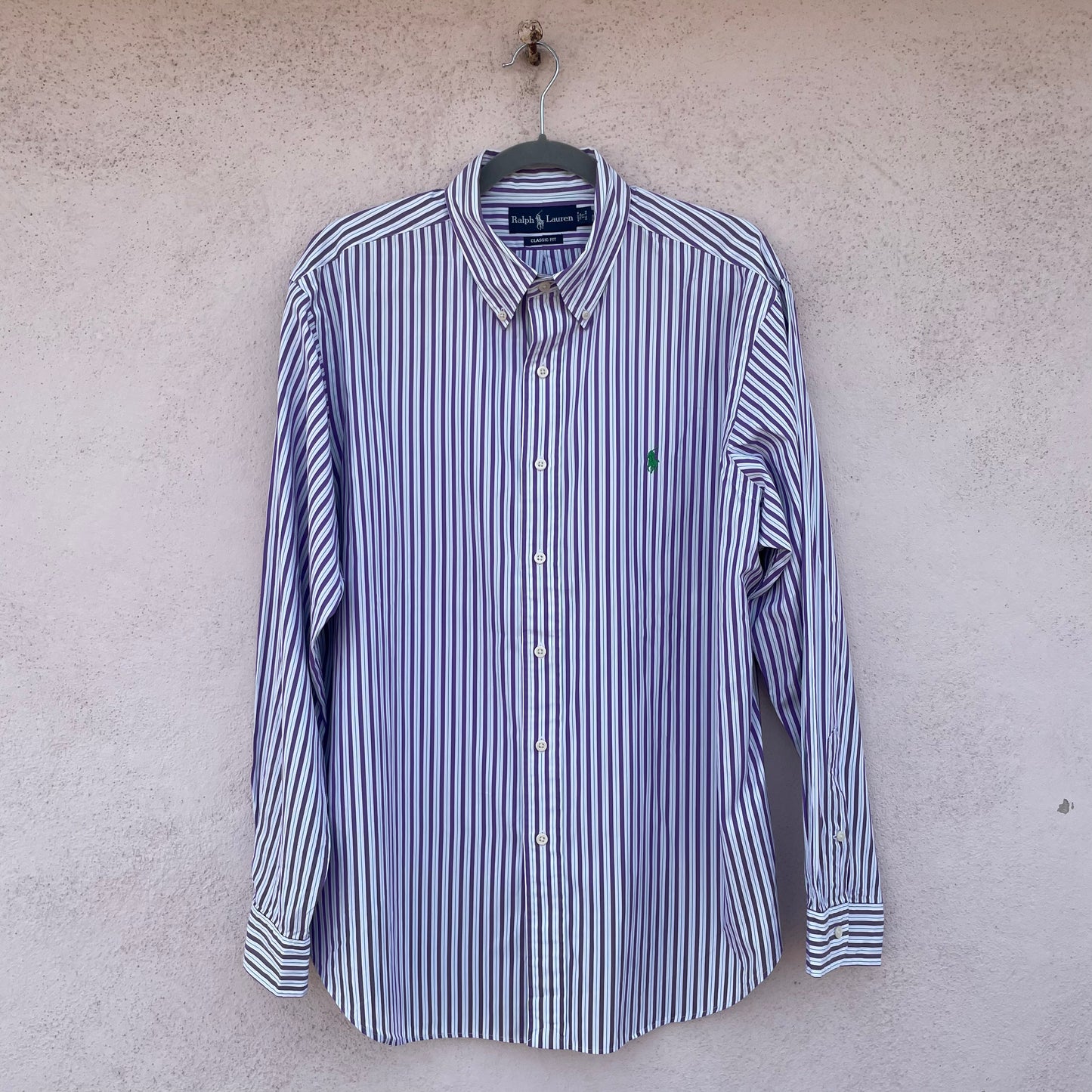 Camicia Ralph Lauren righe viola