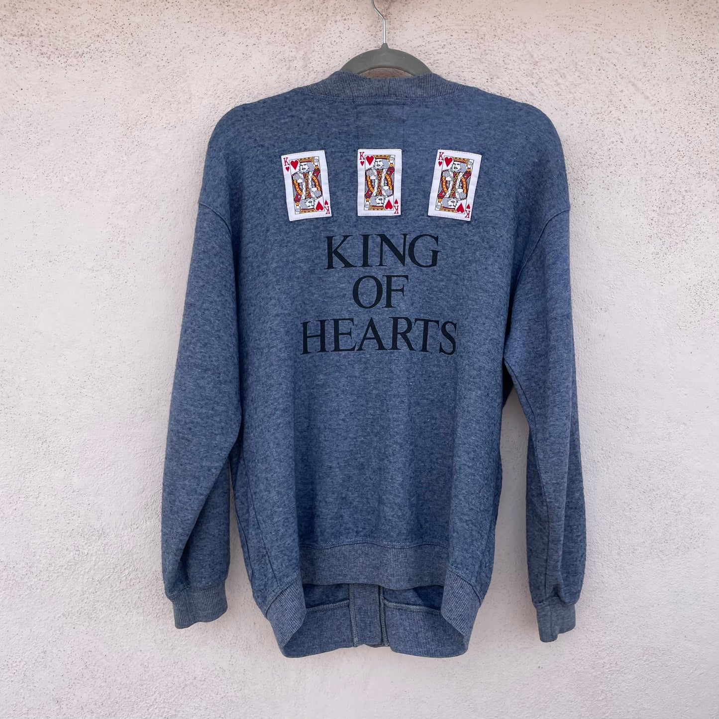 Cardigan Moschino King of Hearts