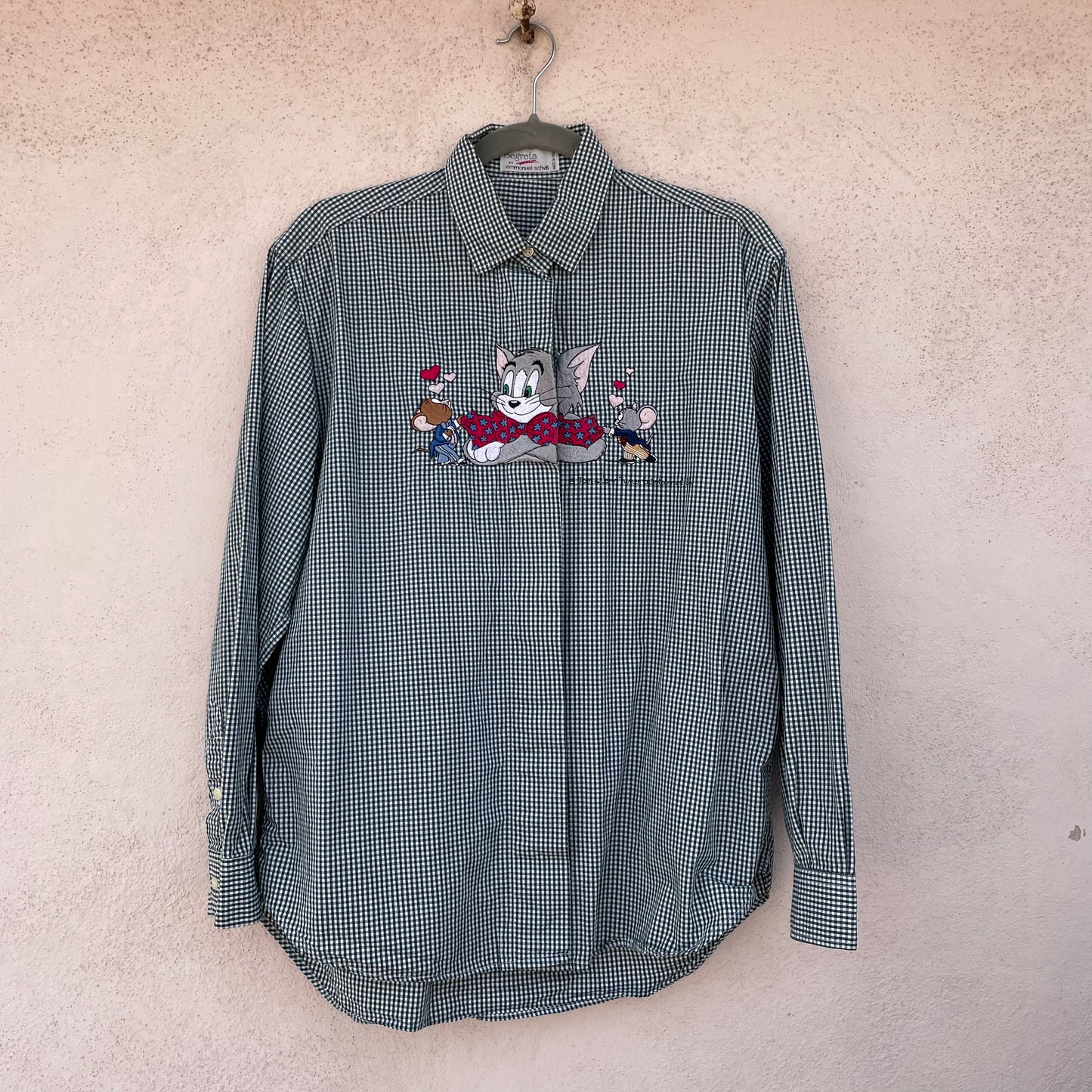 Camicia Tom e Jerry papillon