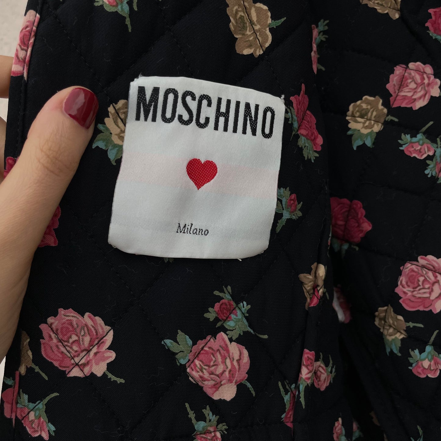 Giacca cropped Moschino