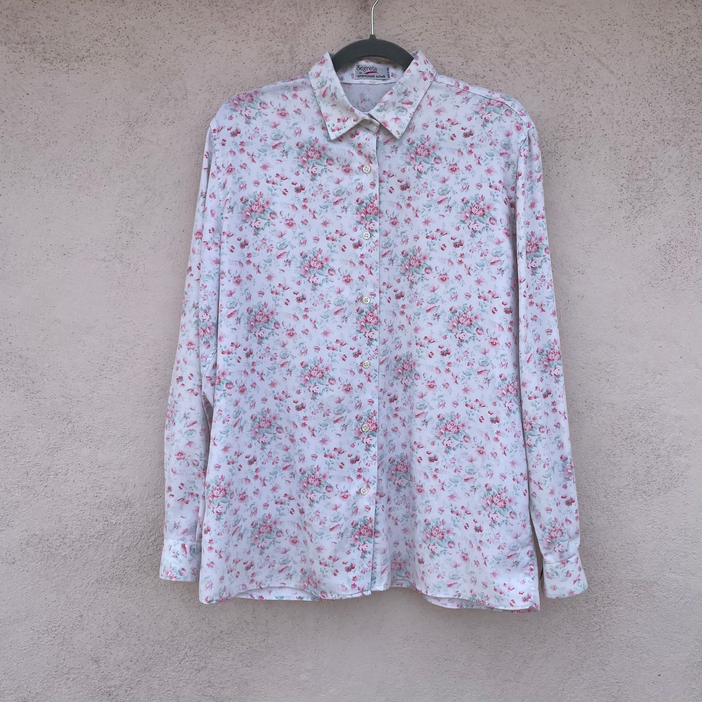 Camicia fiorellini rosa