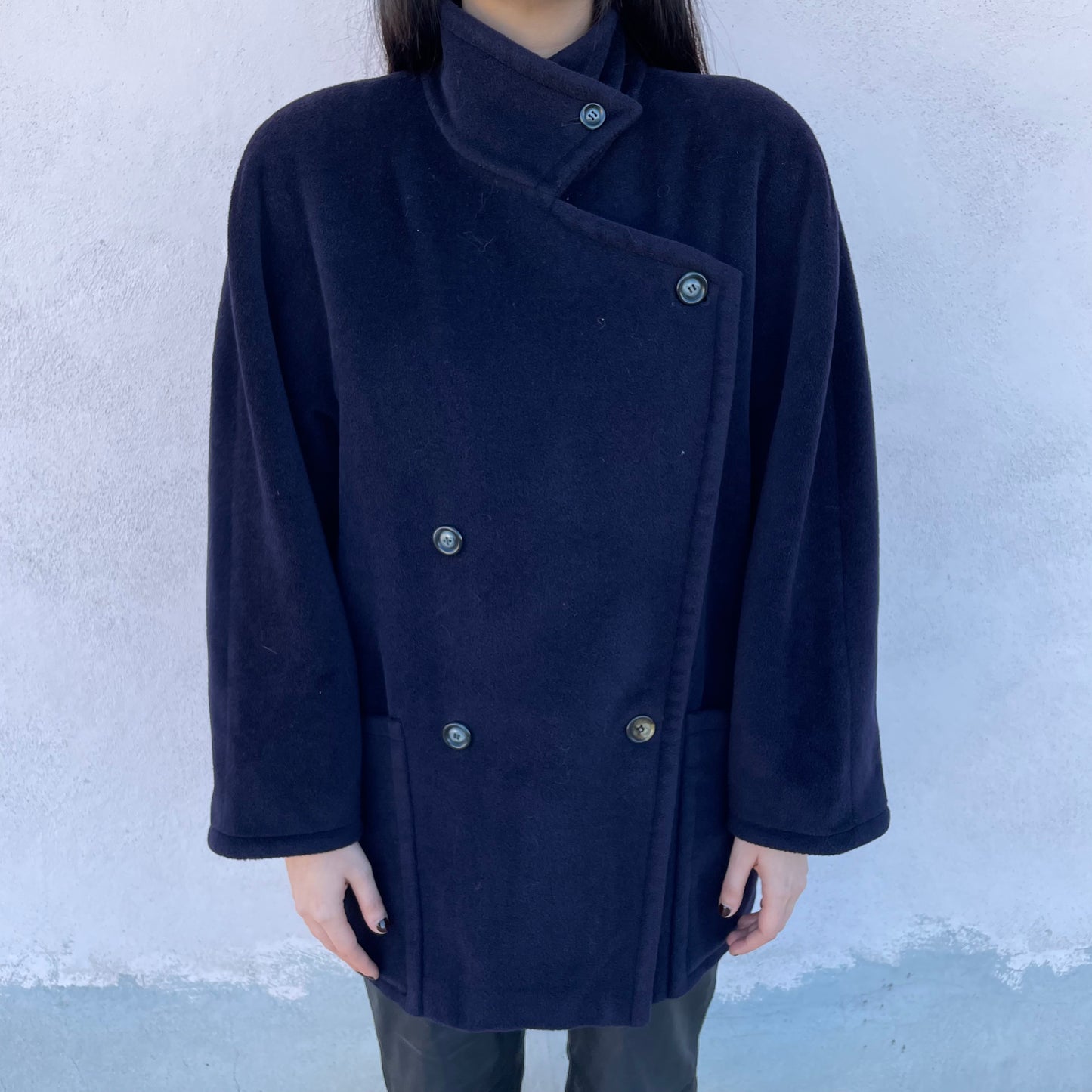 Cappotto blu notte Max Mara