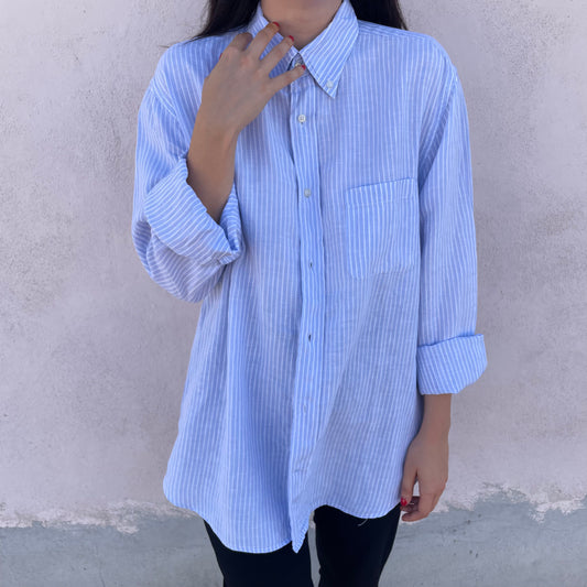 Camicia Lino Balloon