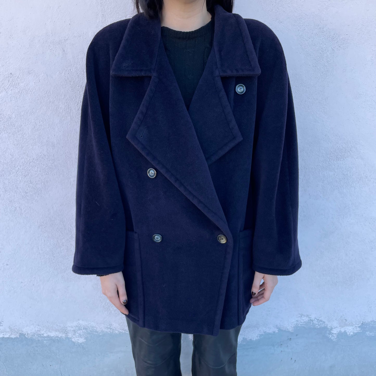 Cappotto blu notte Max Mara