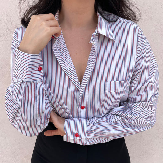 Camicia bottoni cuori