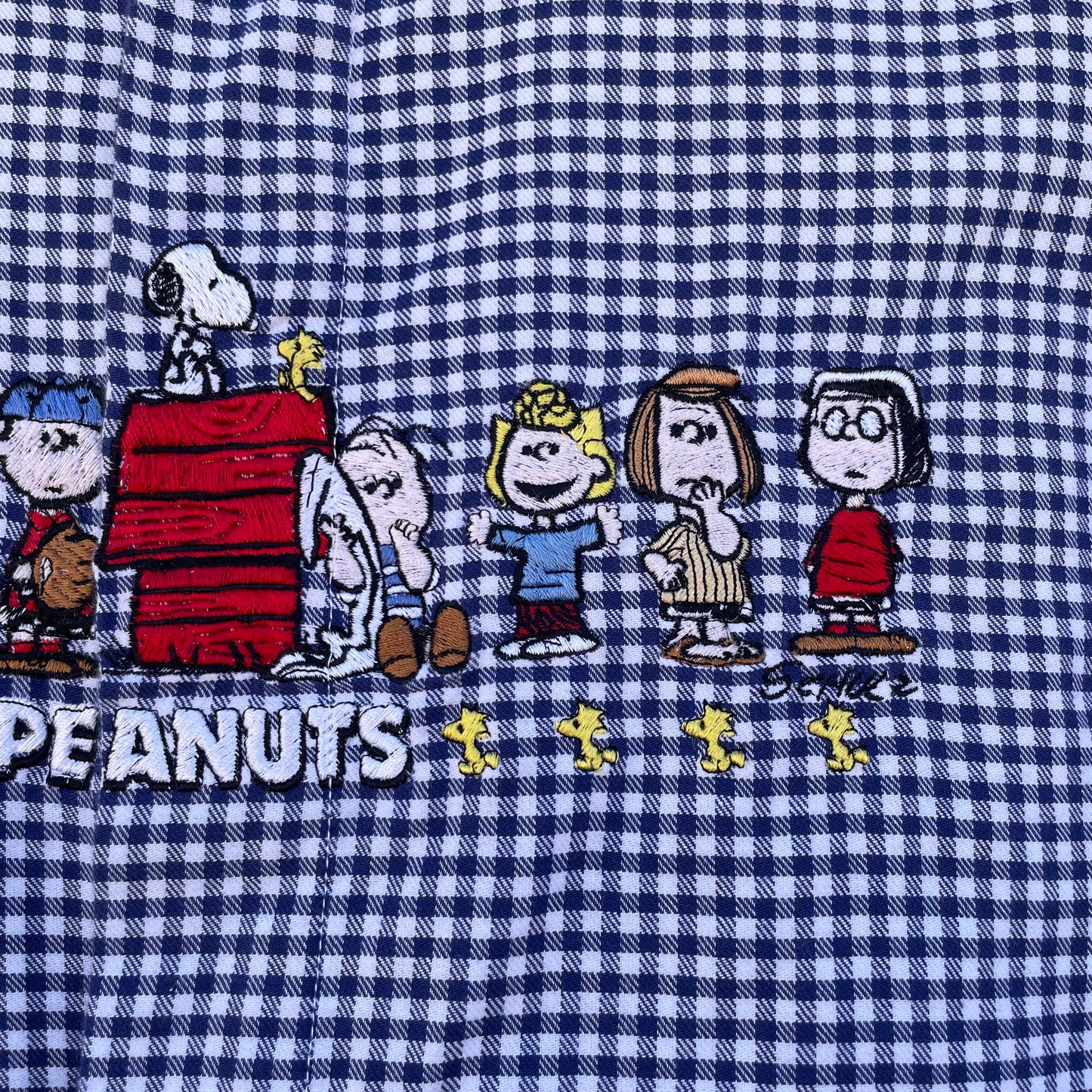 Camicia vichy Peanuts