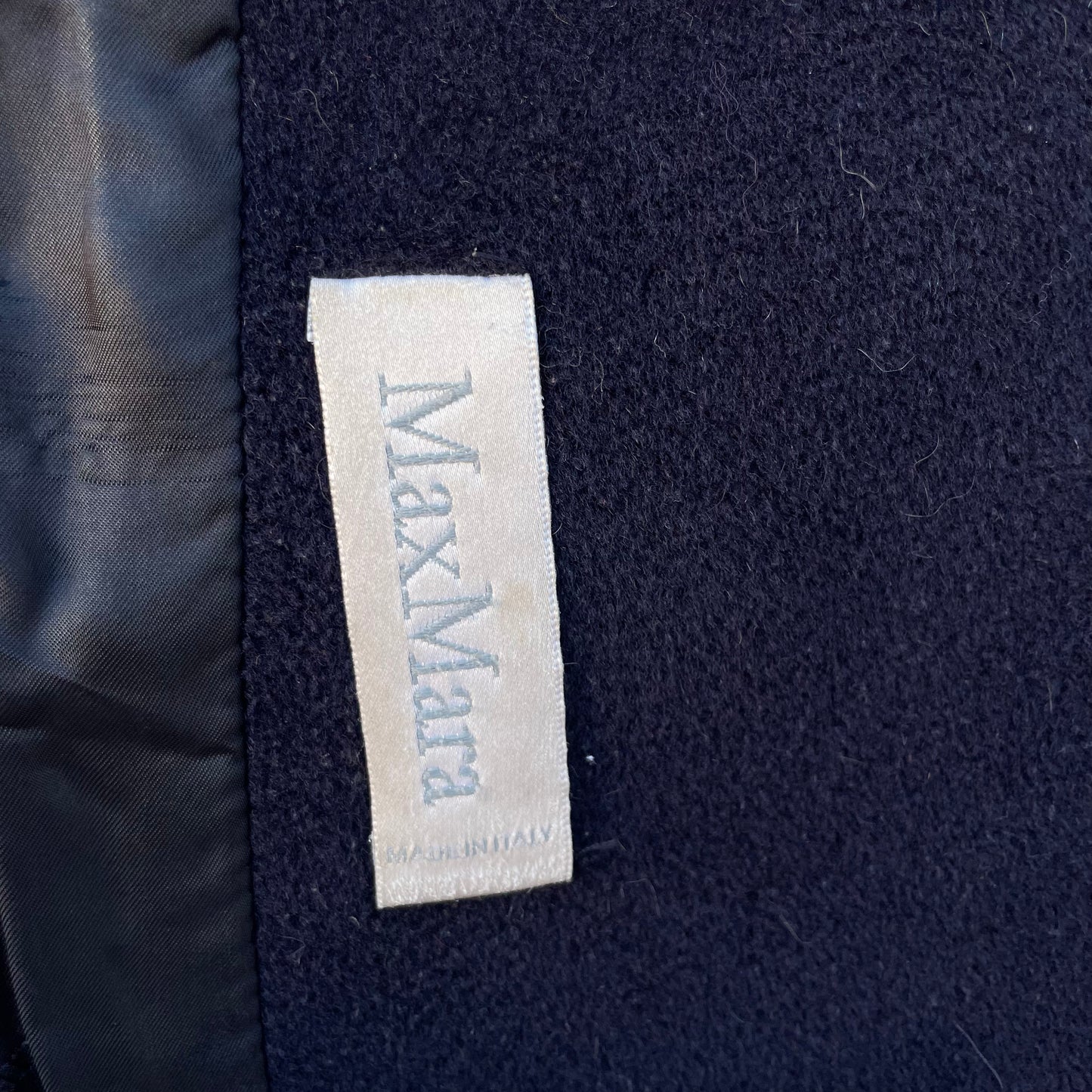 Cappotto blu notte Max Mara