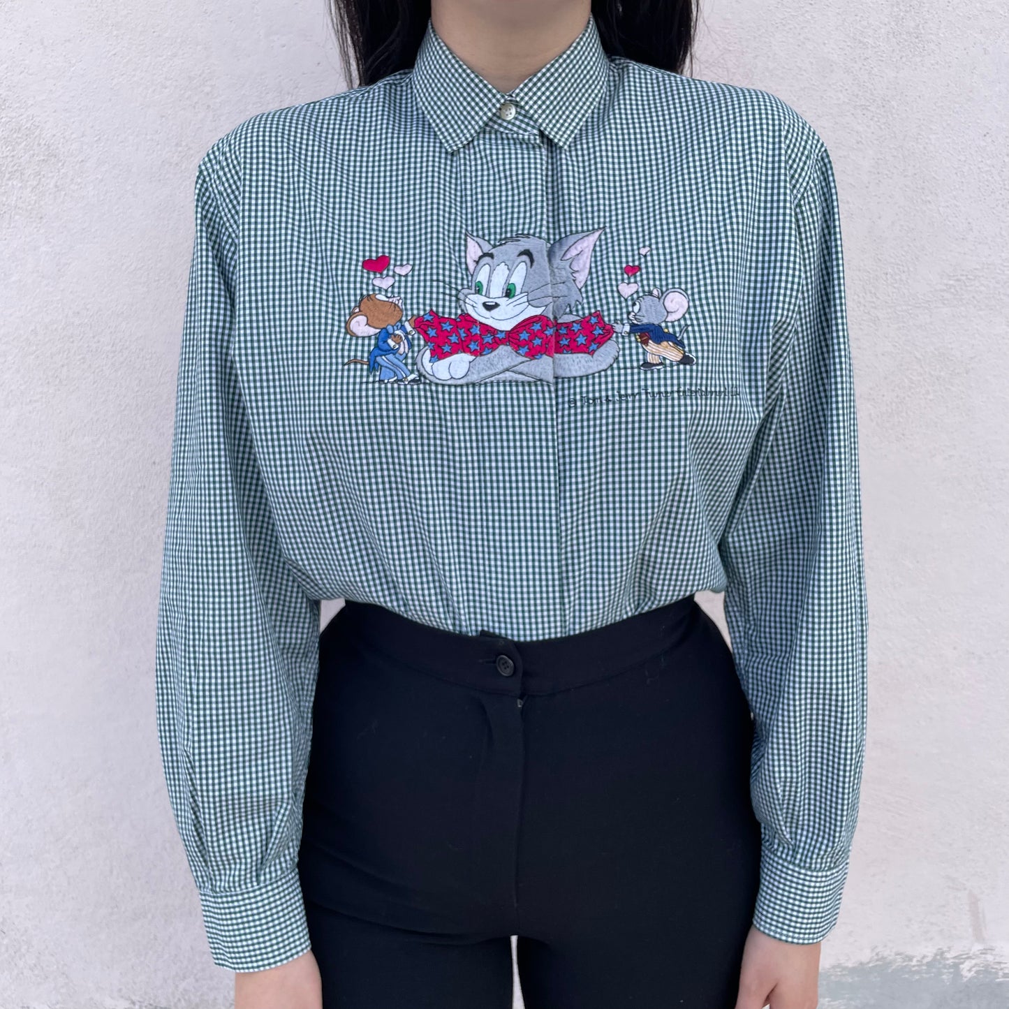 Camicia Tom e Jerry papillon