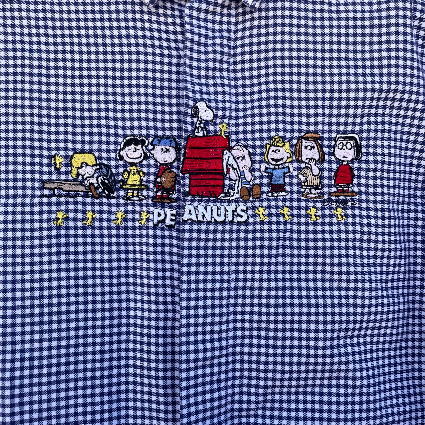 Camicia vichy Peanuts