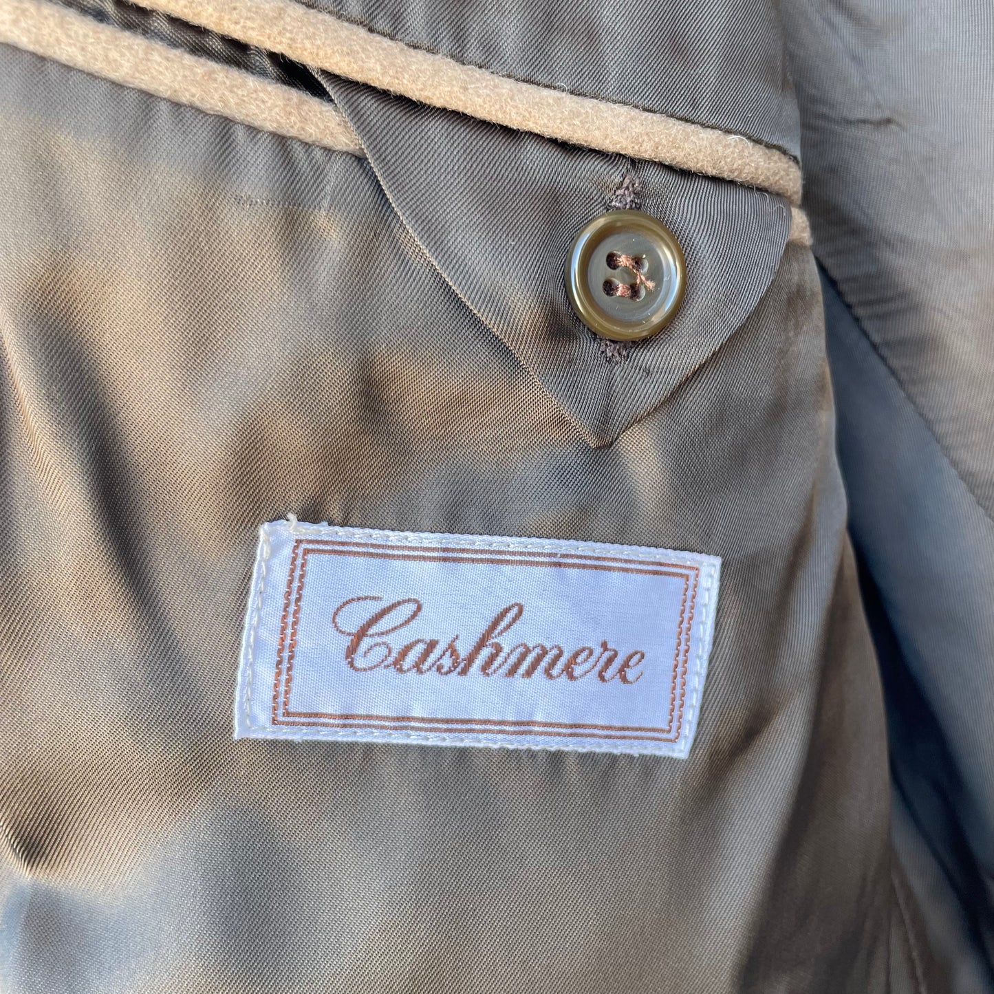 Blazer cappuccino cashmere blend