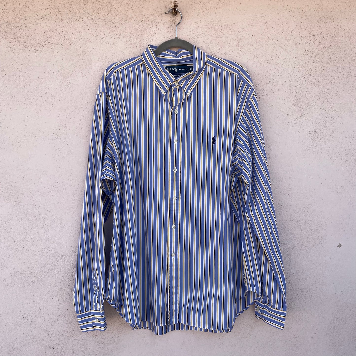 Camicia Ralph Lauren azzurra righe