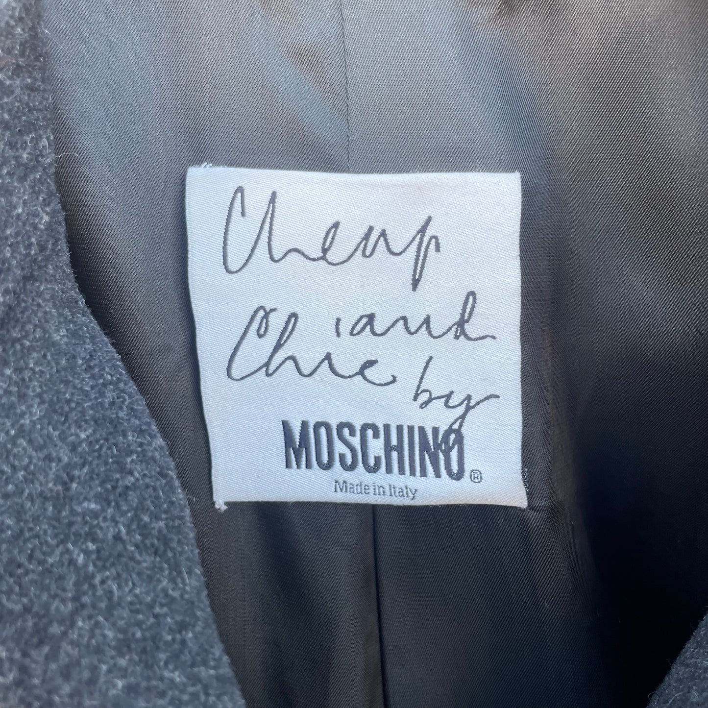 Cappotto Moschino