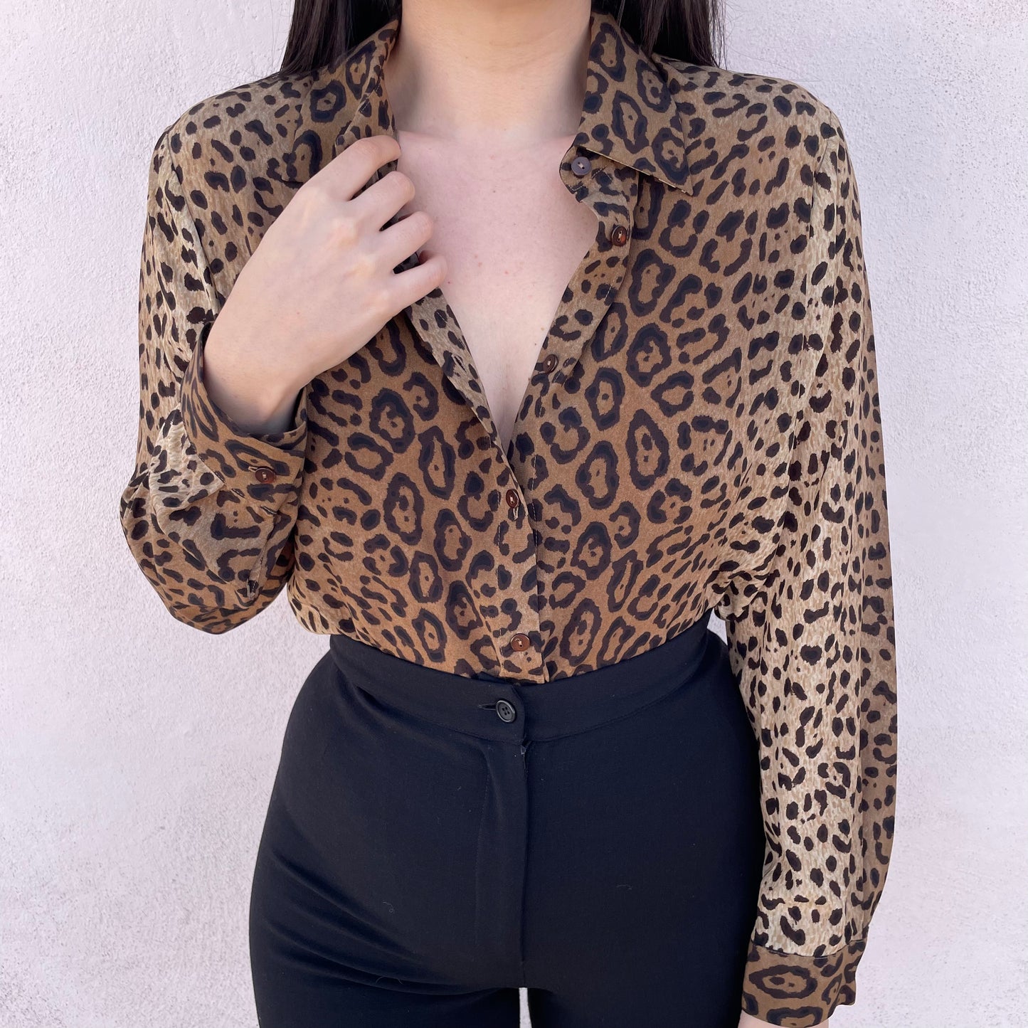 Camicia animalier Luisa Spagnoli