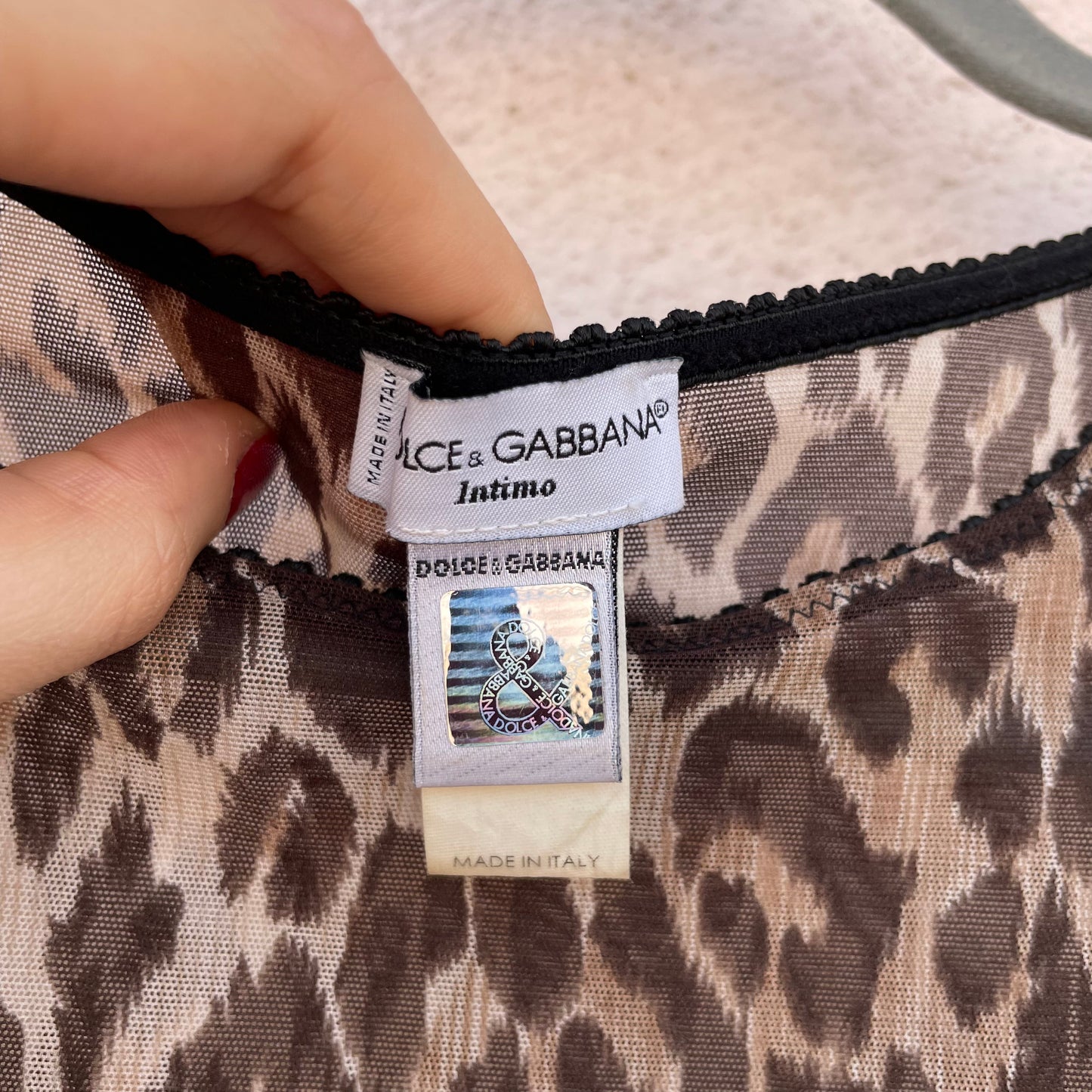 Top animalier Dolce&Gabbana