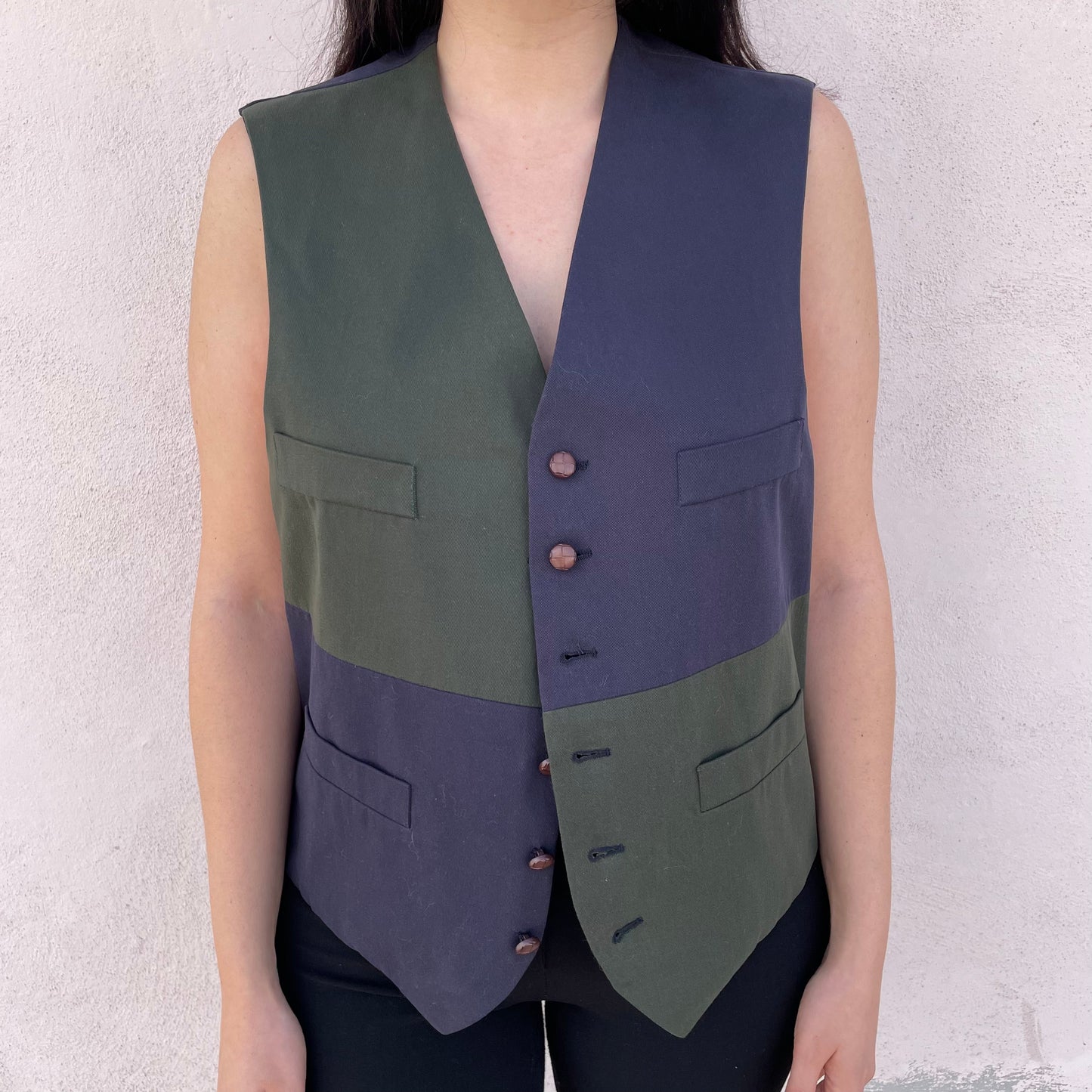 Gilet color block