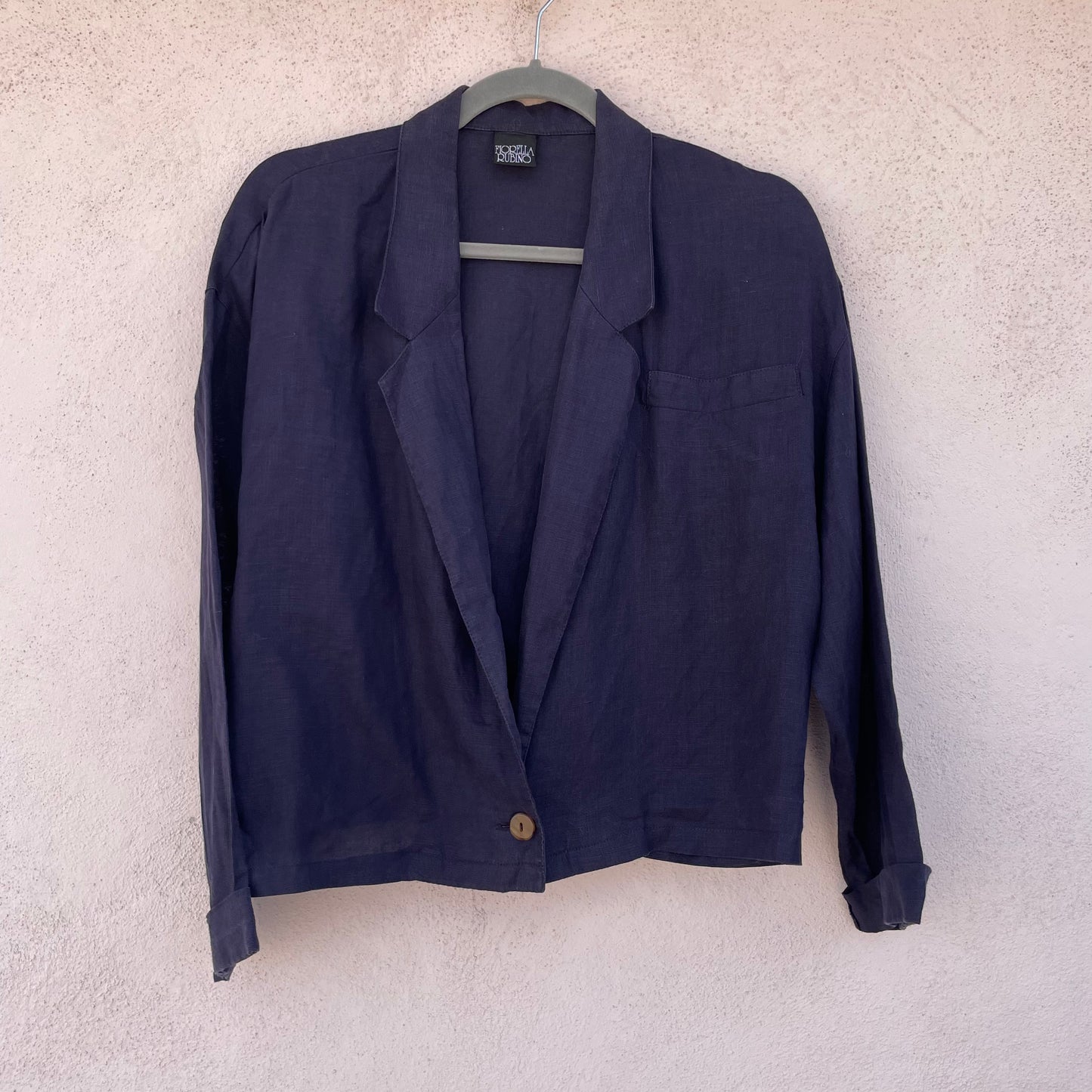 Blazer cropped lino