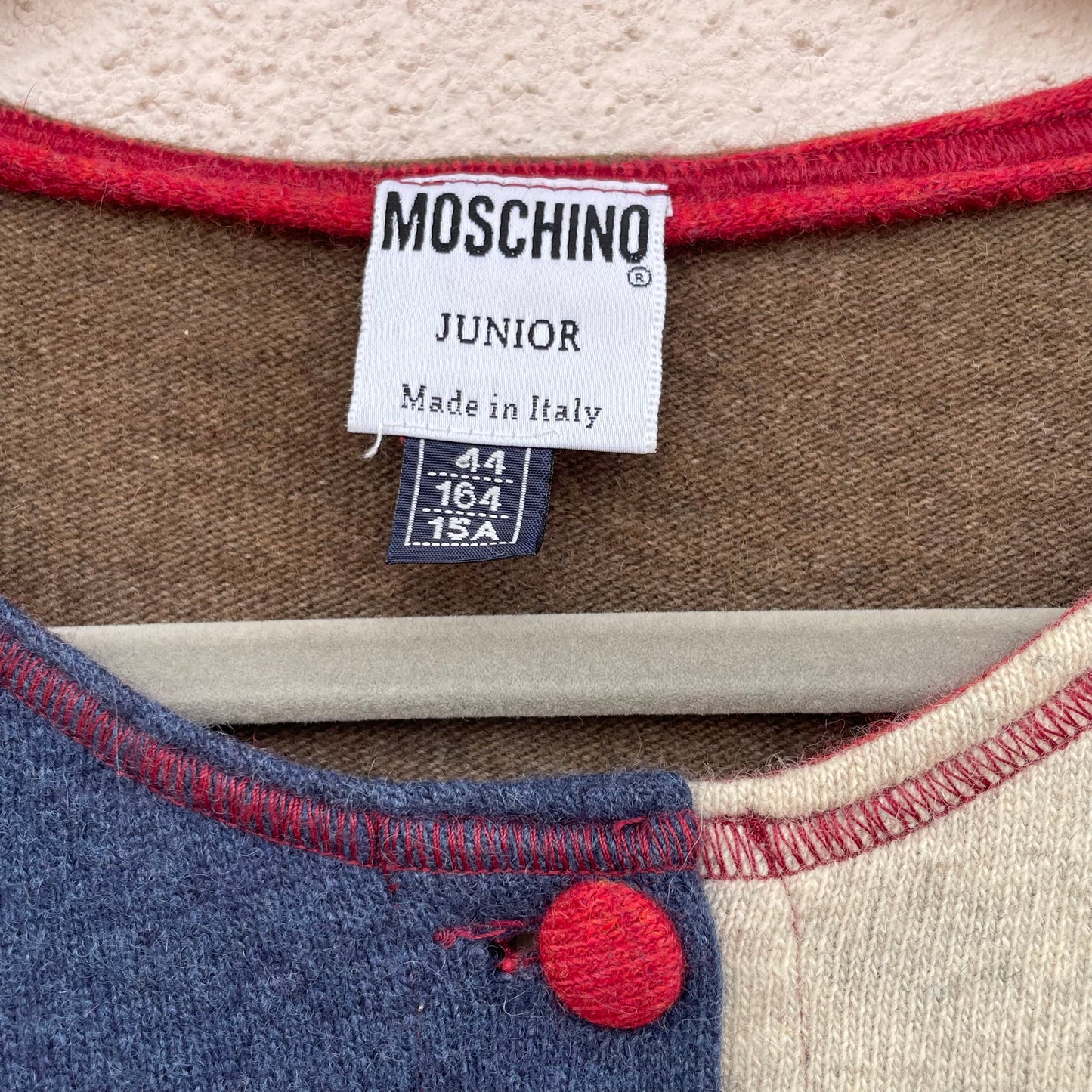 Cardigan cropped Moschino