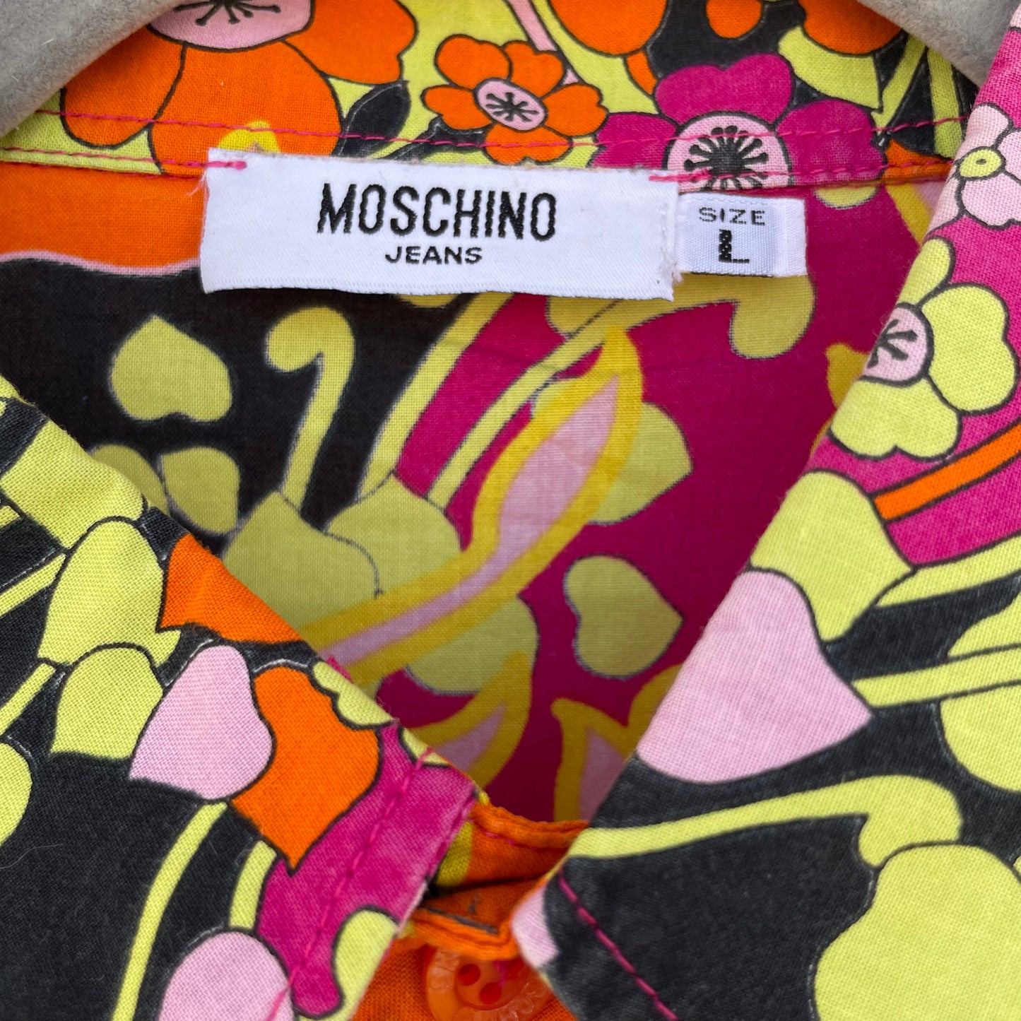 Camicia fantasia hippie Moschino