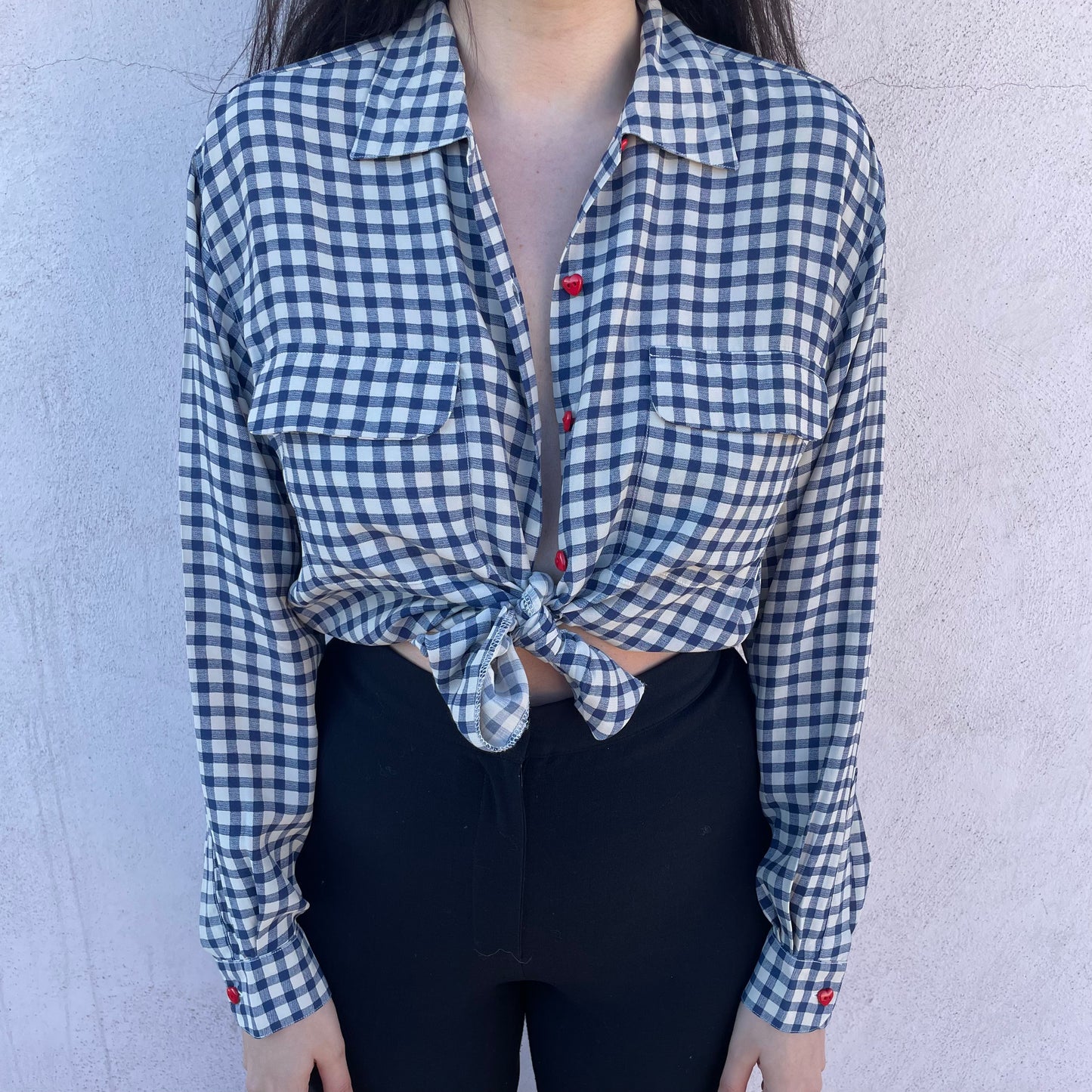 Camicia bottoni cuori