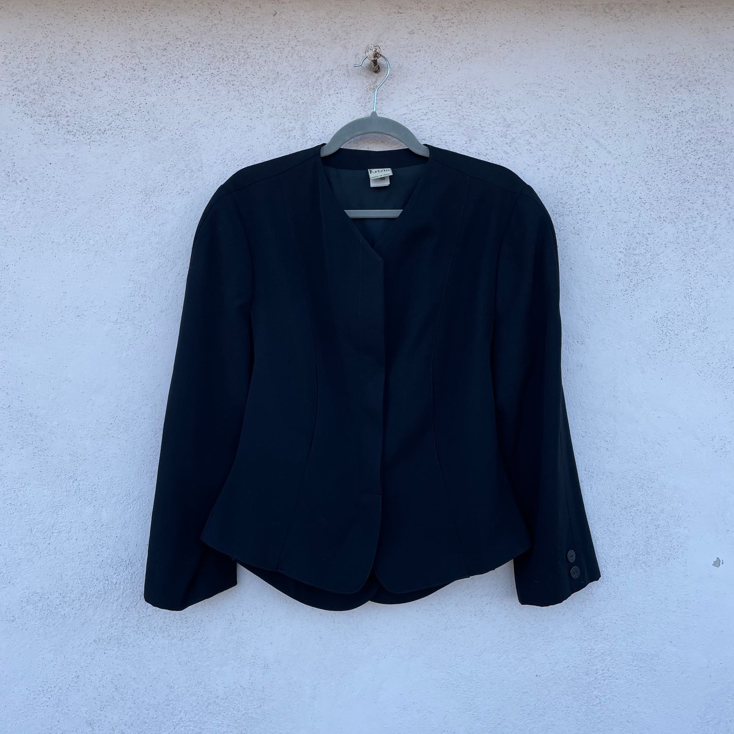 Blazer nero Krizia