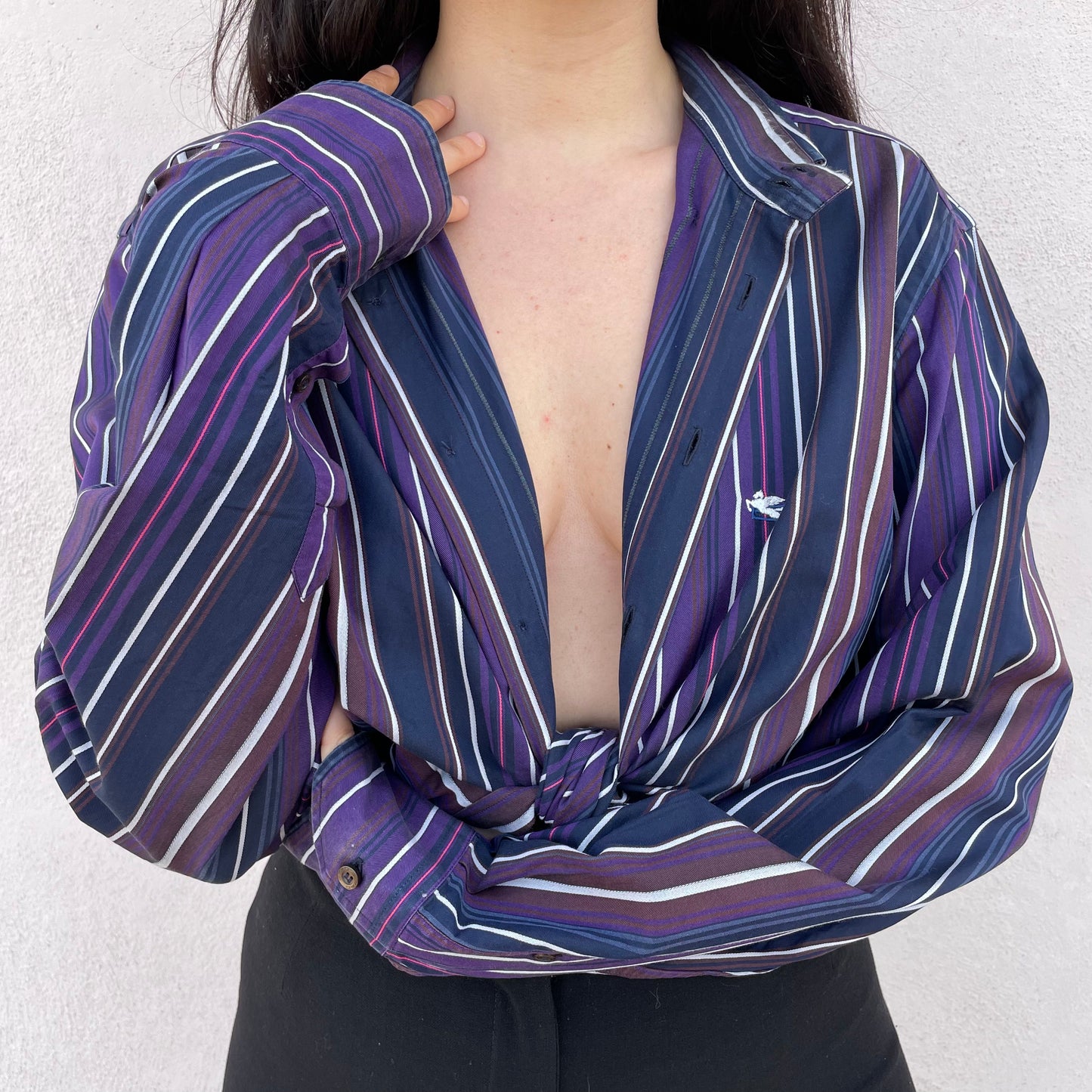 Camicia unisexy Etro viola