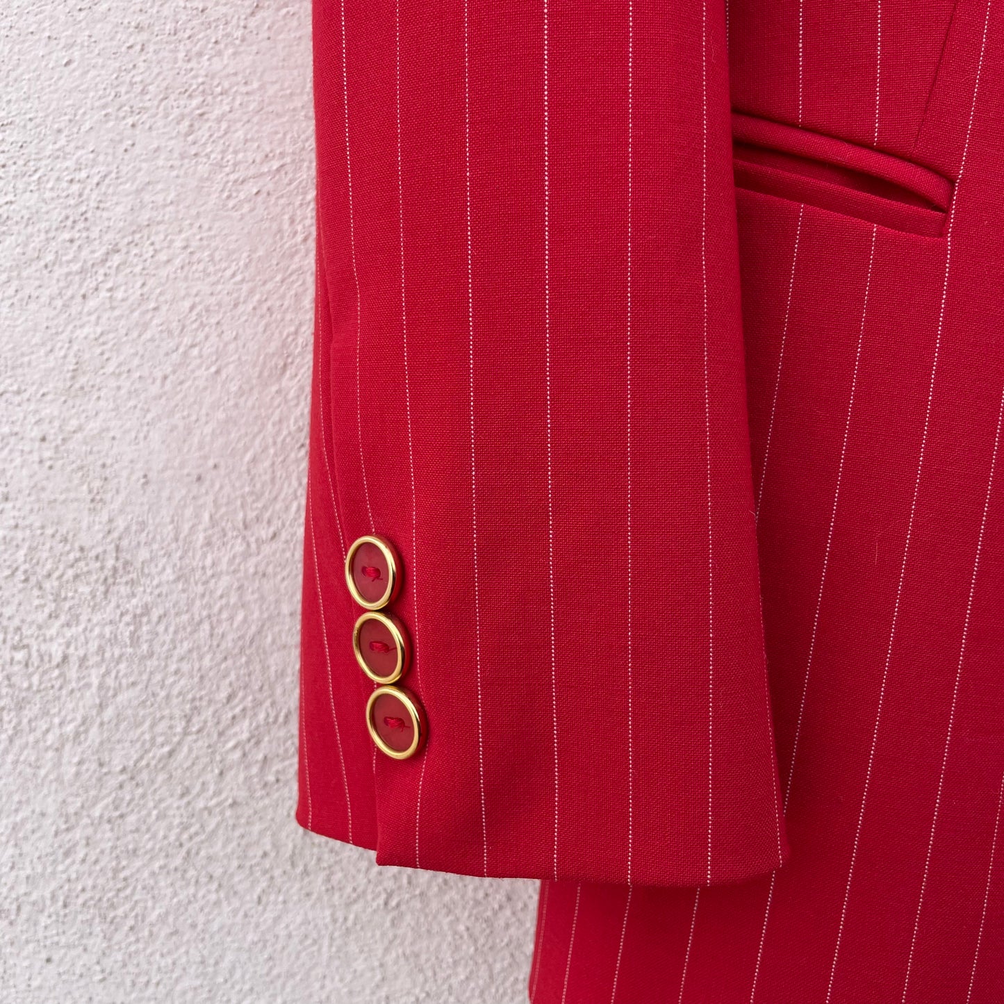 Blazer doppiopetto rosso