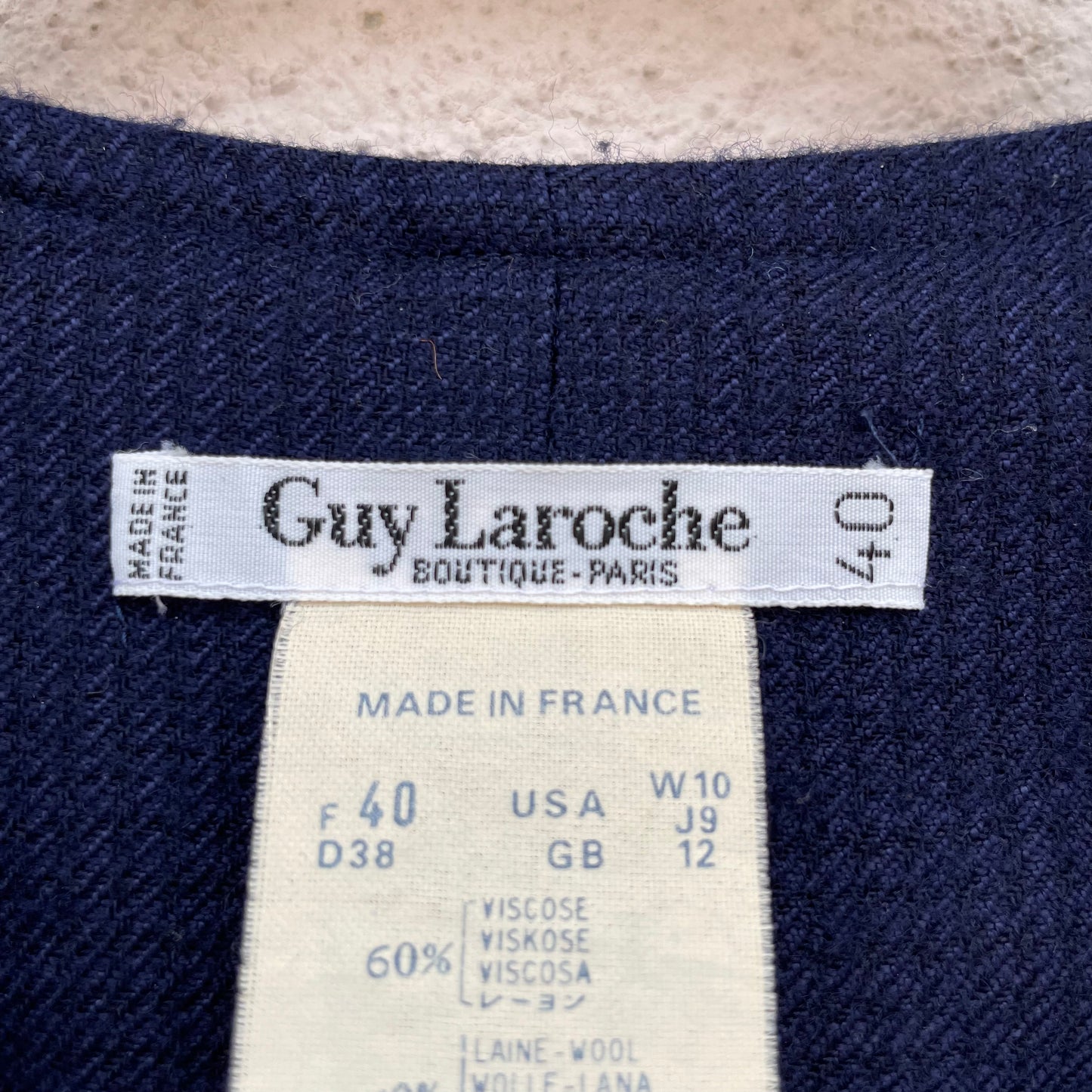 Gilet blu Guy Laroche