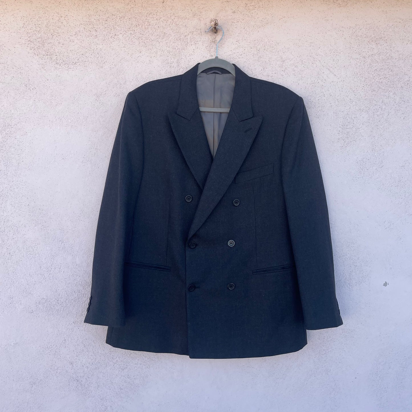 Blazer doppiopetto grigio