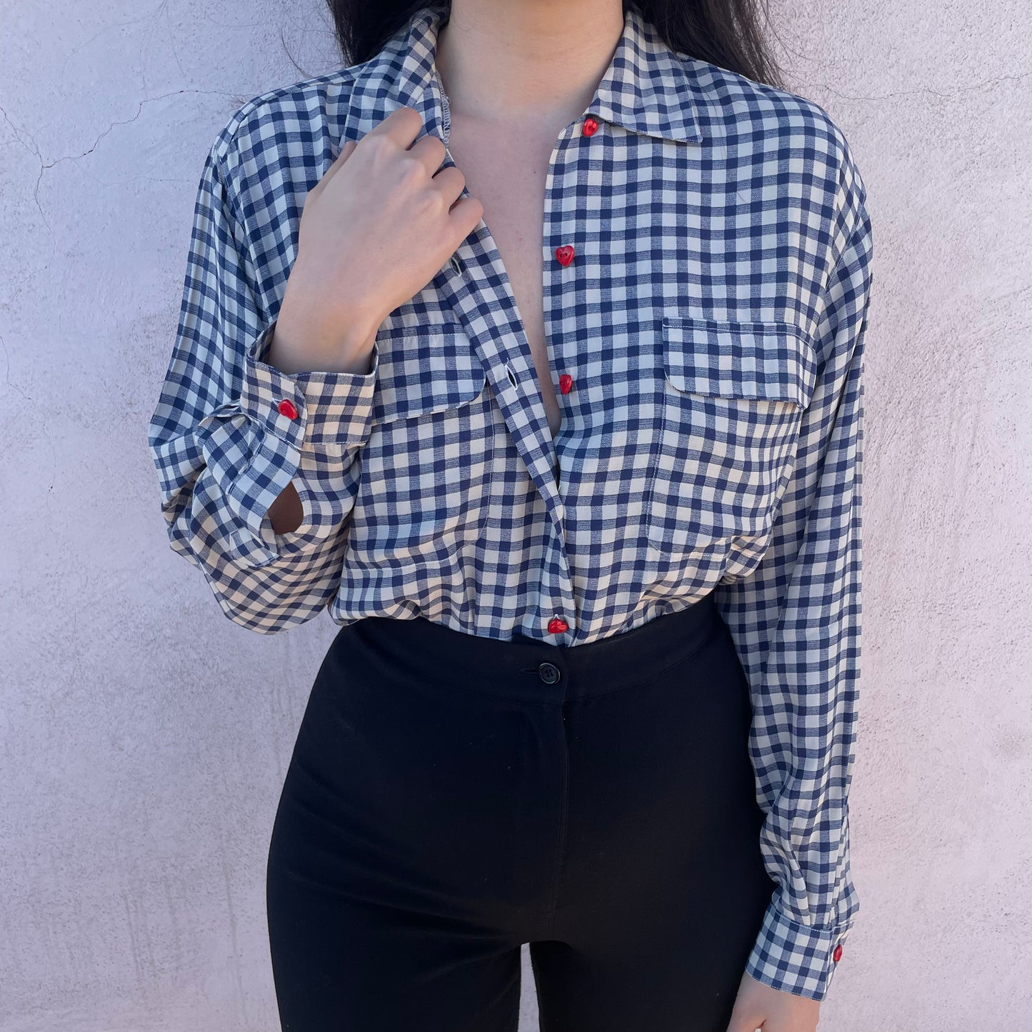 Camicia bottoni cuori