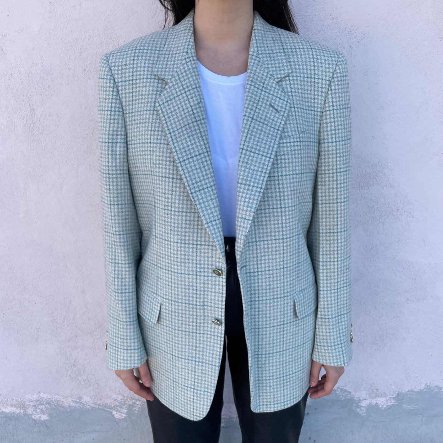 Blazer acquamarina Pierre Cardin